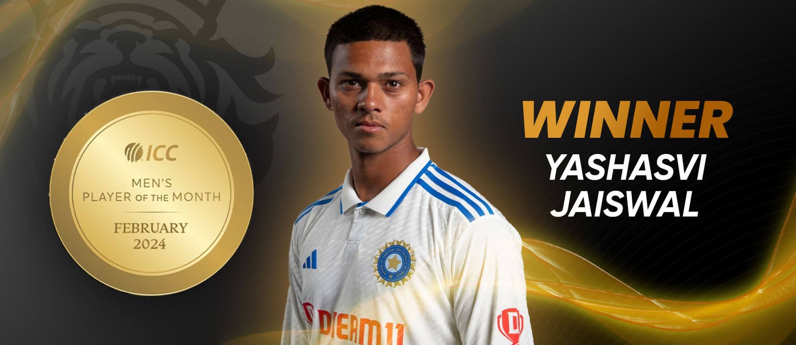 Jaiswal wins the ICC Men’s Player of the Month for February 2024