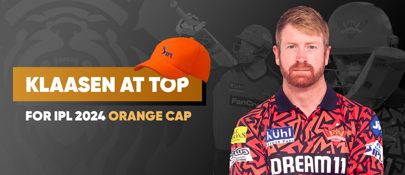 Klaasen at top for IPL 2024 Orange Cap