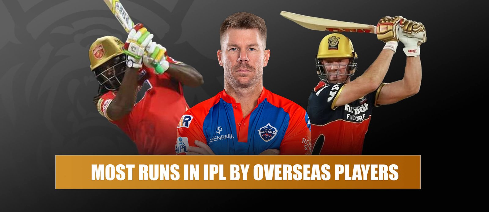 Most Runs in IPL by Overseas Players