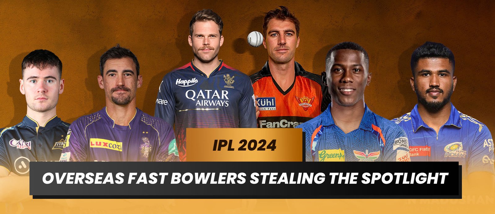 IPL 2024: Overseas Fast Bowlers Stealing the Spotlight