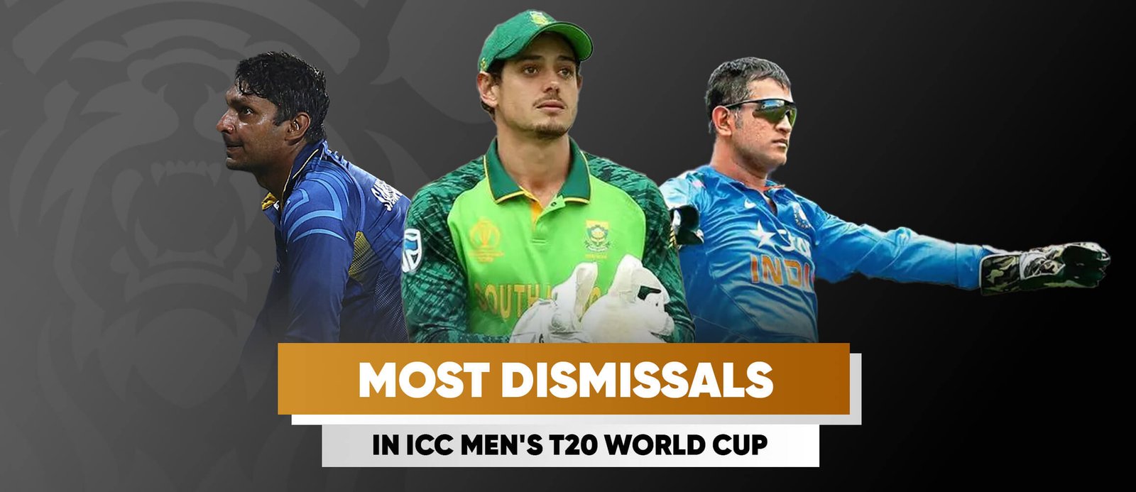 Most dismissals in ICC Men’s T20 World Cup