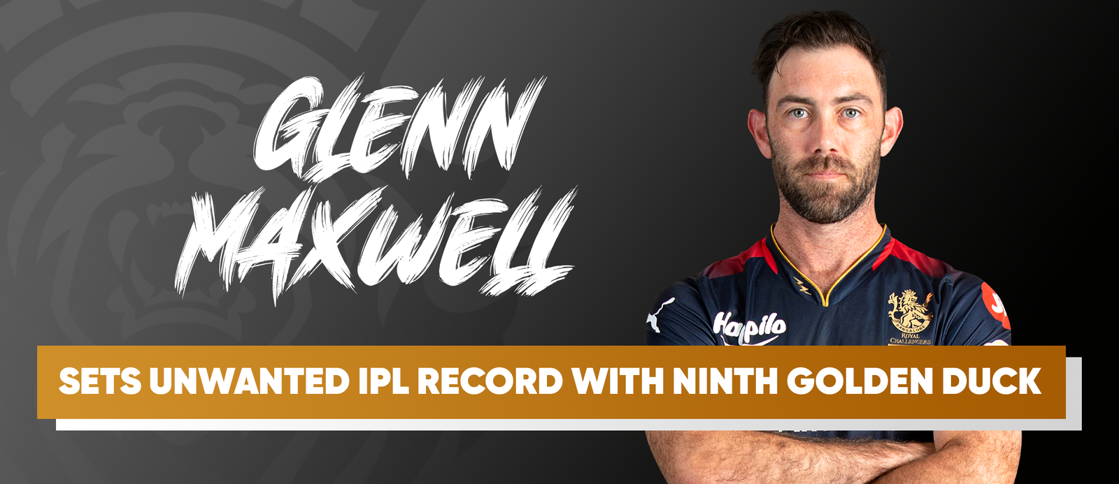 Glenn Maxwell Sets Unwanted IPL Record with Ninth Golden Duck