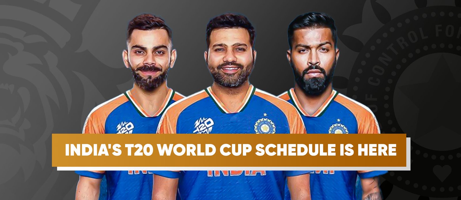 India’s T20 World Cup Schedule is Here