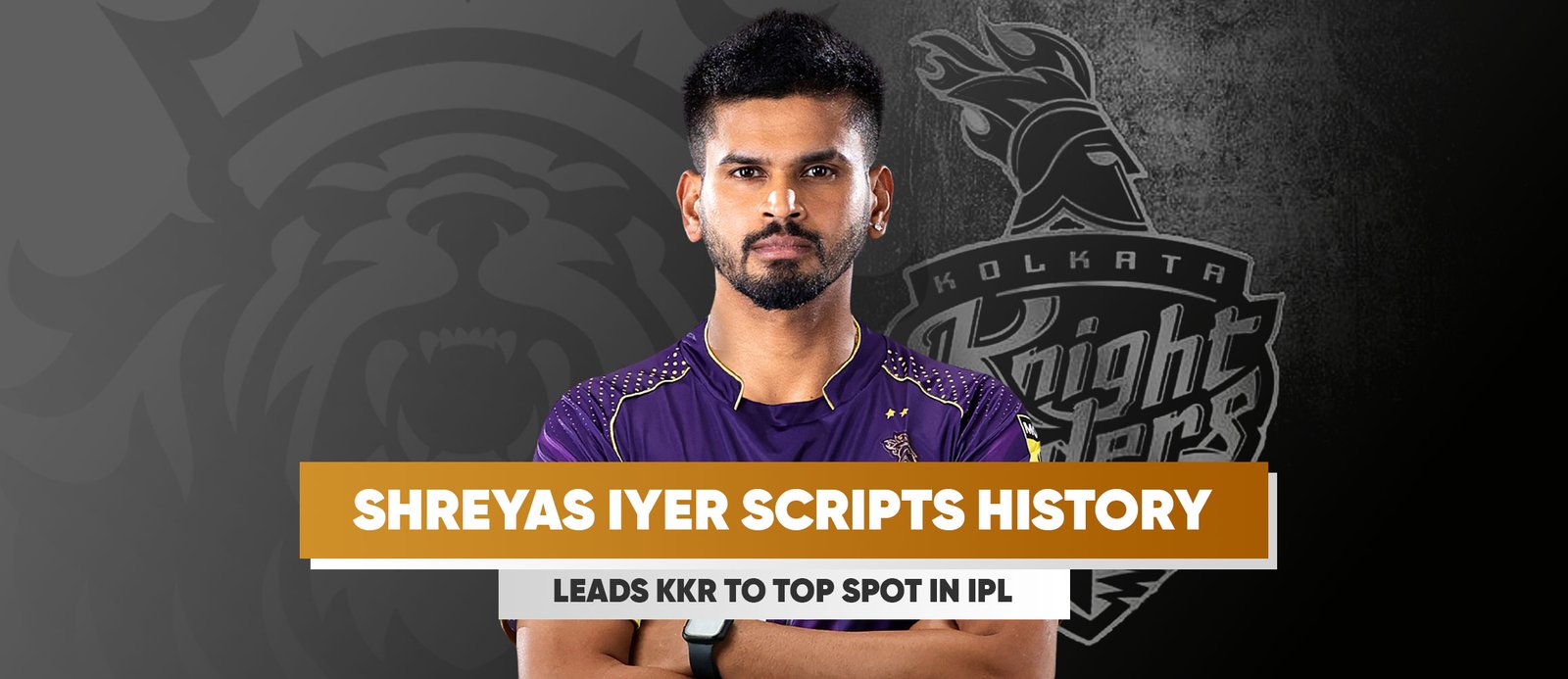 Shreyas Iyer Scripts History, Leads KKR to Top Spot in IPL