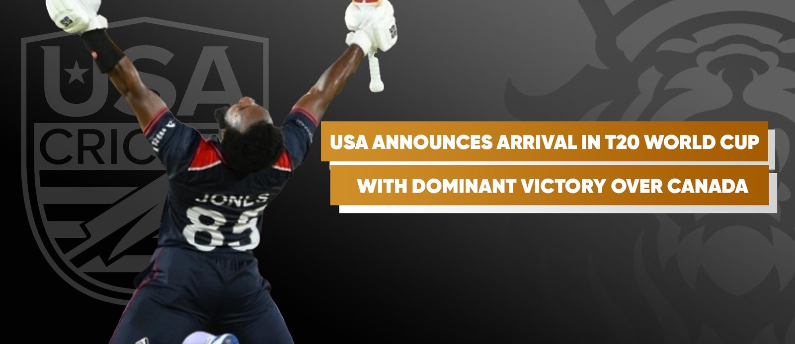 USA Announces Arrival in T20 World Cup with Dominant Victory Over Canada