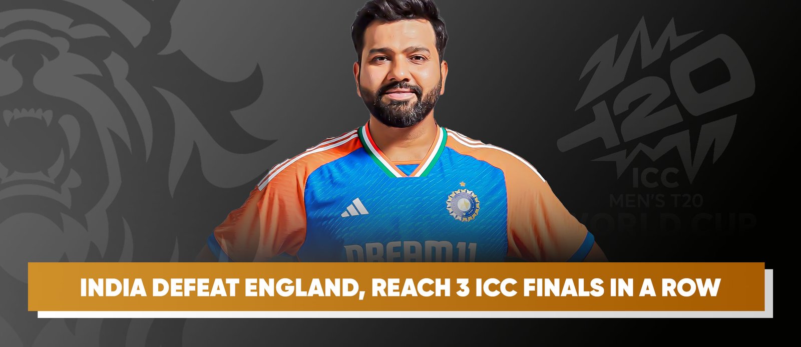 India Defeat England, Reach 3 ICC Finals in A Row