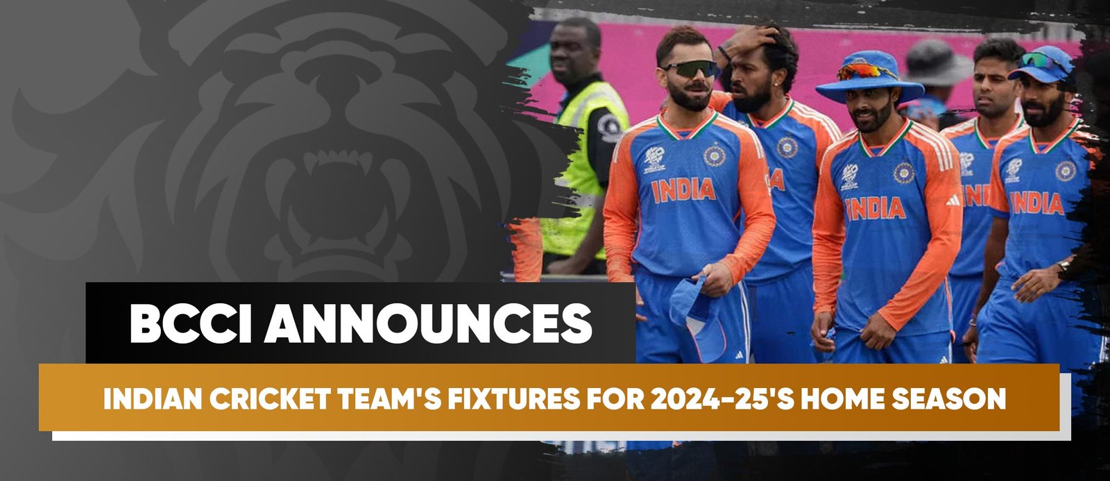 BCCI Announces Indian Cricket Team’s Fixtures For 2024-25’s Home Season