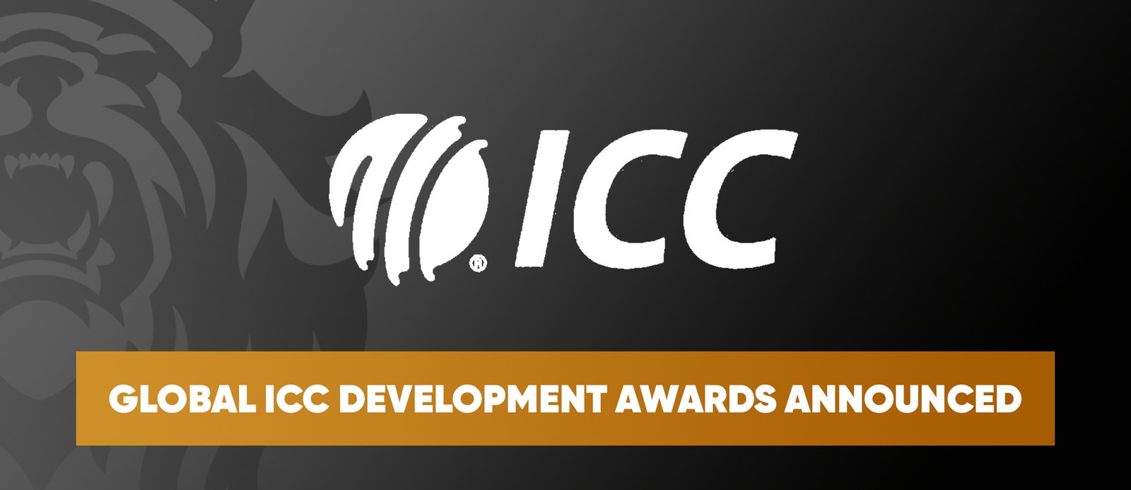 Global ICC Development Awards announced