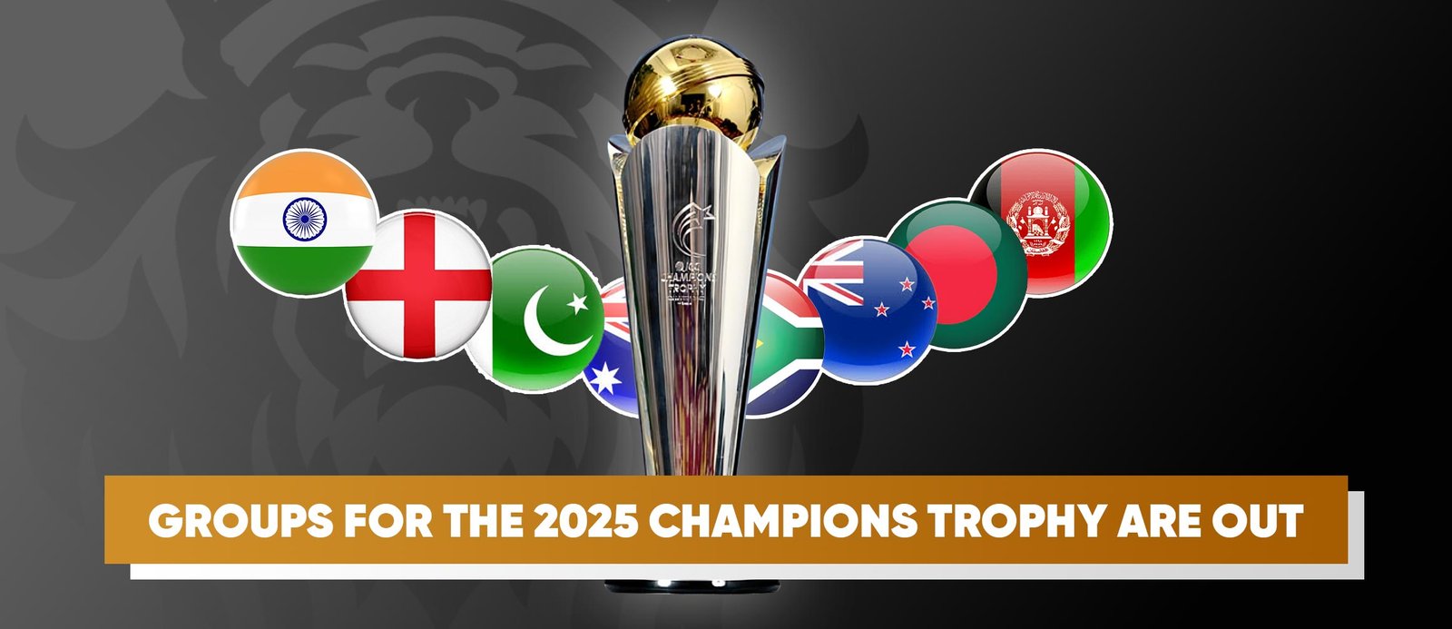 Groups For The 2025 Champions Trophy Are Out