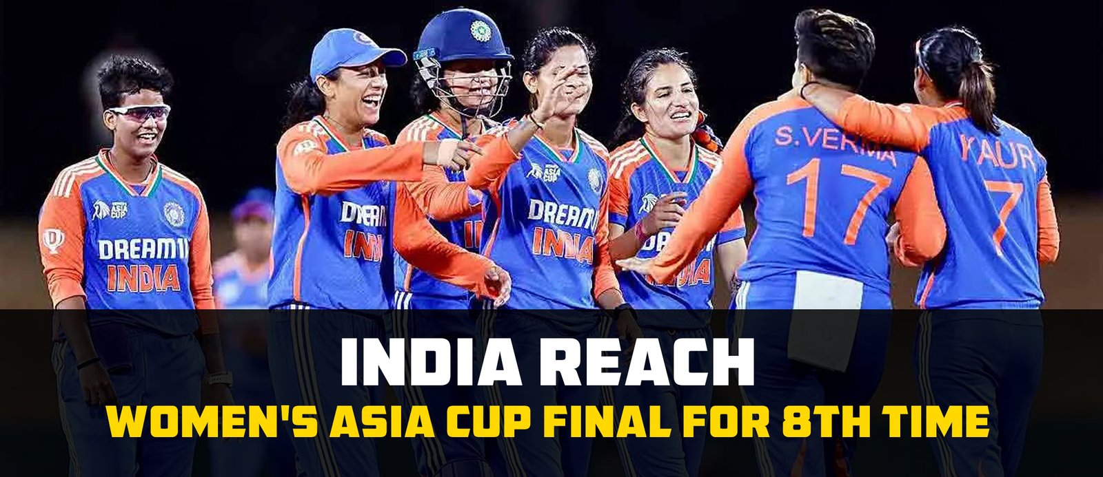 India Reach Women’s Asia Cup Final For 8th Time