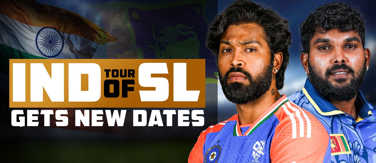 India Tour of Sri Lanka Gets New Dates!