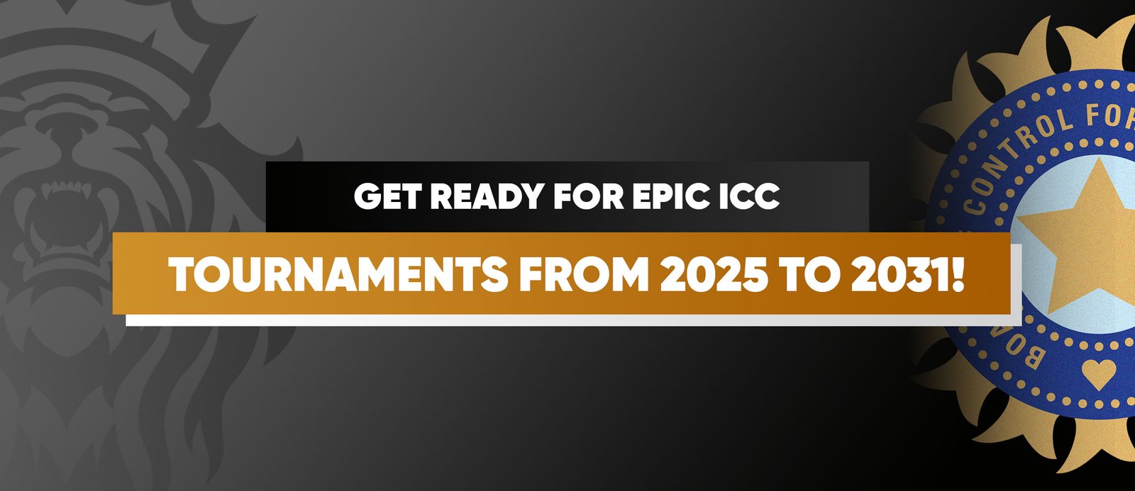 Get Ready for Epic ICC Tournaments from 2025 to 2031!