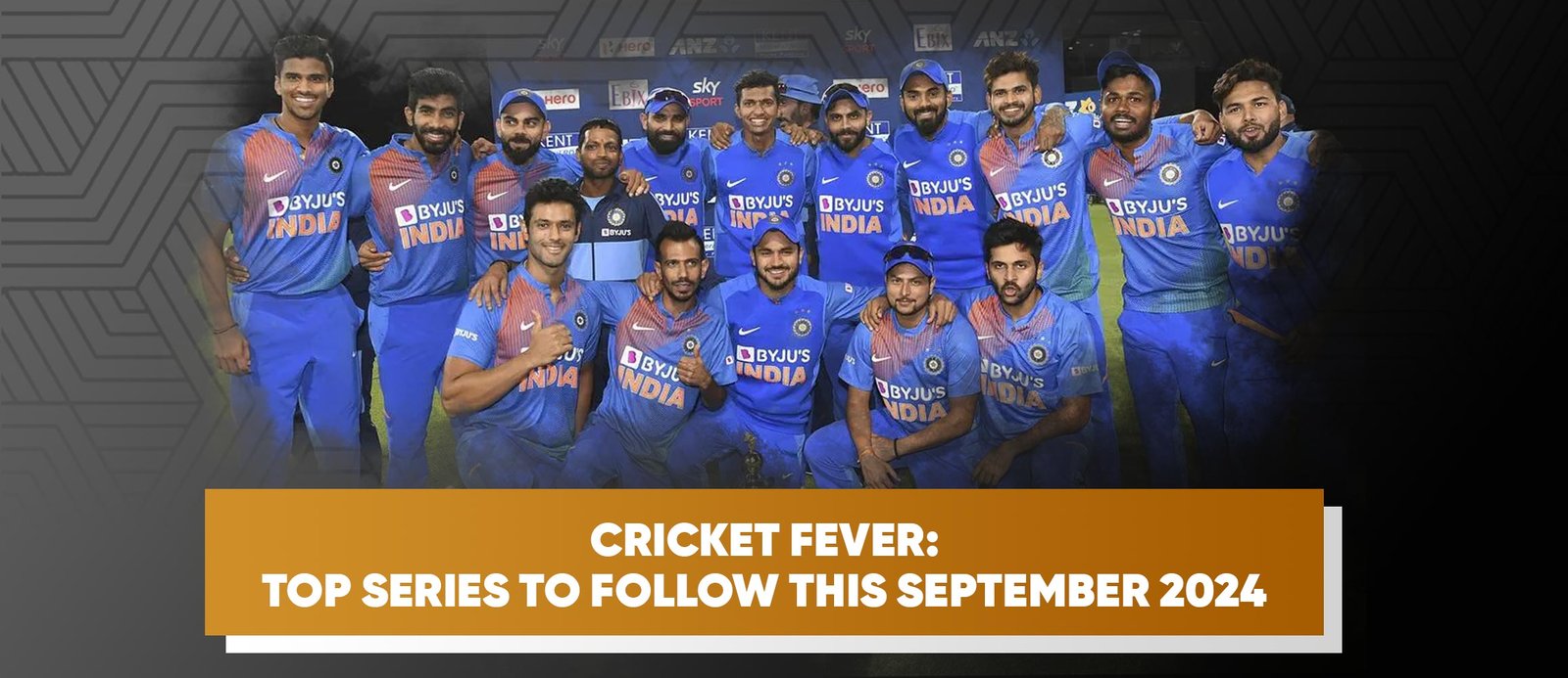 Cricket Fever: Top Series to Follow This September 2024