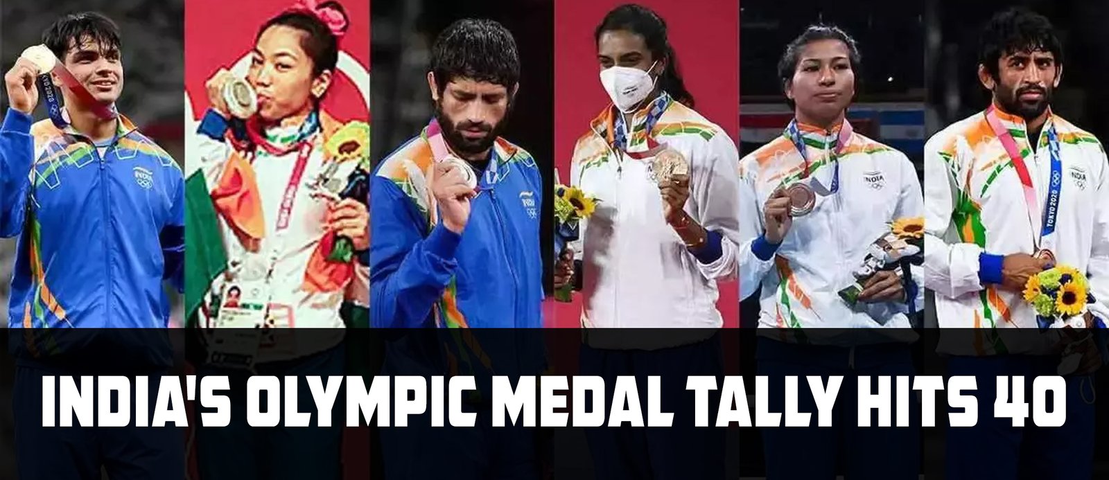 India’s Olympic Medal Tally Hits 40