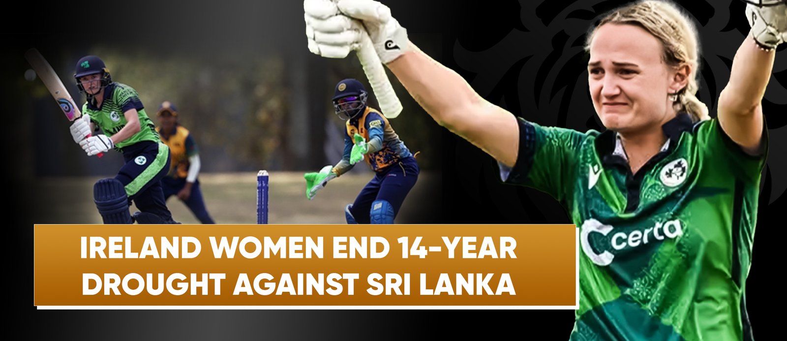 Ireland Women End 14-Year Drought Against Sri Lanka