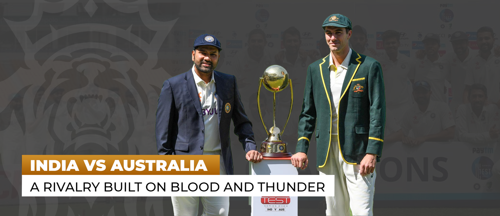 India vs Australia: A Rivalry Built on Blood and Thunder