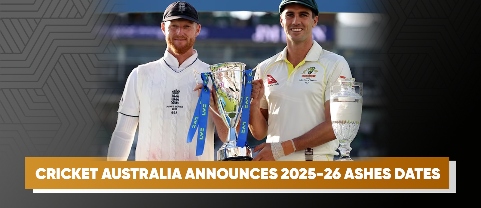 Cricket Australia Announces 2025-26 Ashes Dates