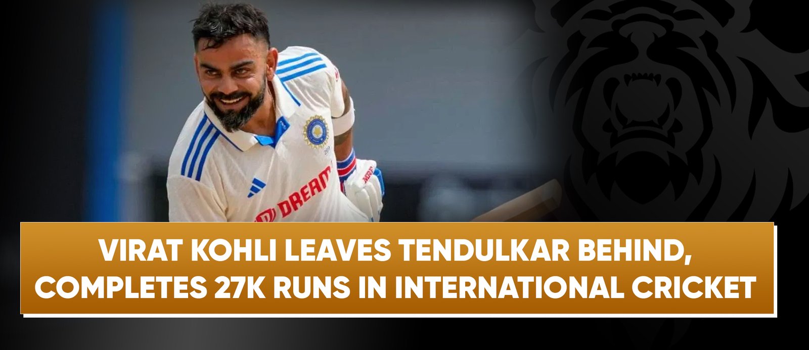 Virat Kohli Leaves Tendulkar Behind, Completes 27K Runs in International Cricket