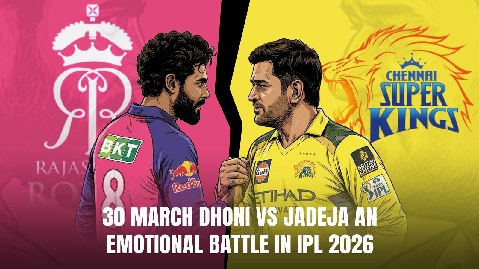30 March: Dhoni vs Jadeja – An Emotional Battle in IPL 2026