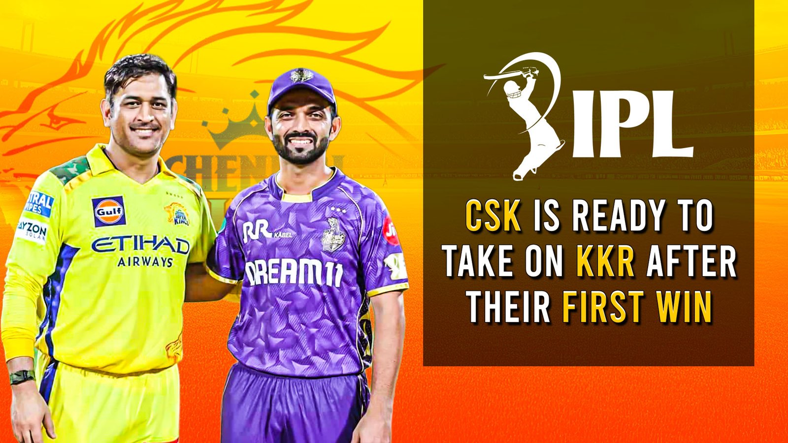 CSK Ready To Take On KKR After First Win