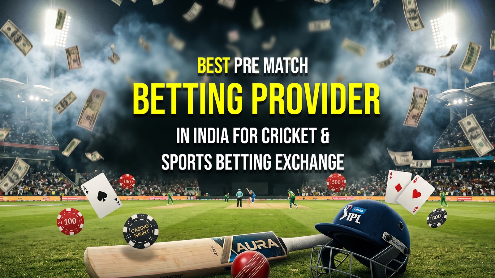 Best Pre Match Betting Provider in India for Cricket & Sports Betting Exchange