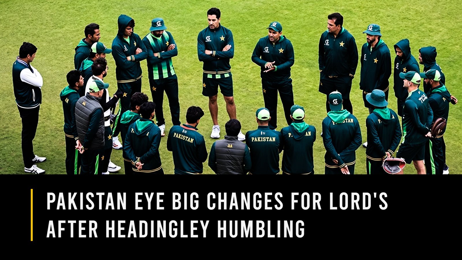 Pakistan Eye Big Changes for Lord’s After Headingley Humbling