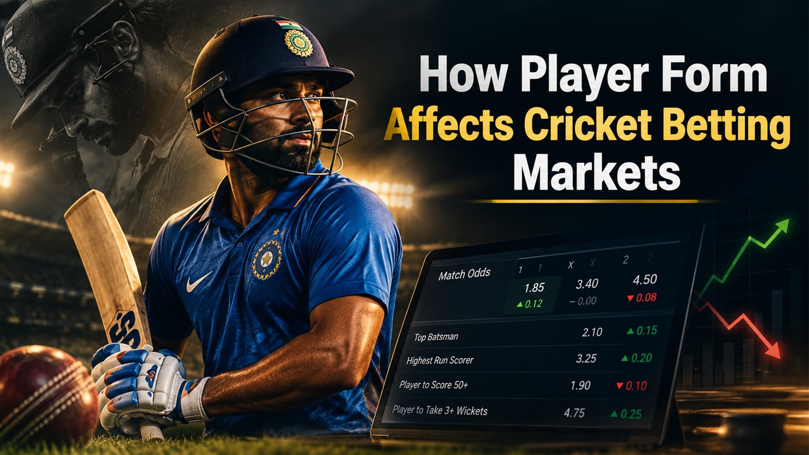 How Player Form Affects Cricket Betting Markets