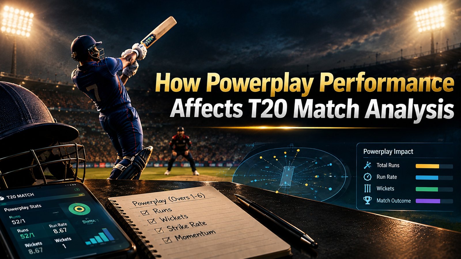 How Powerplay Performance Affects T20 Match Analysis