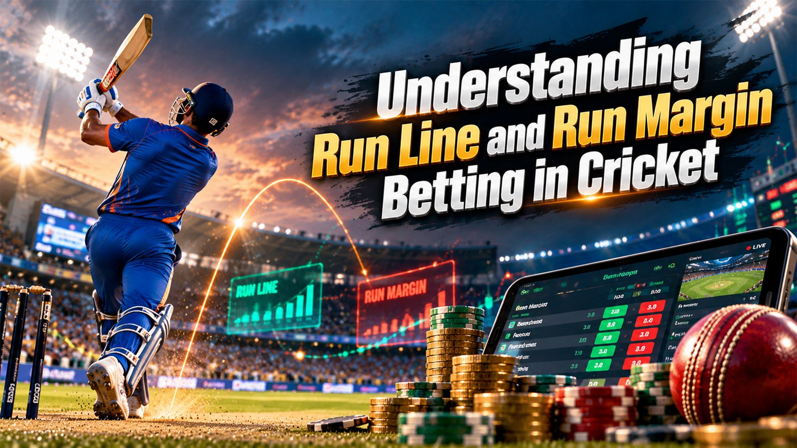 Understanding Run Line and Run Margin Betting in Cricket