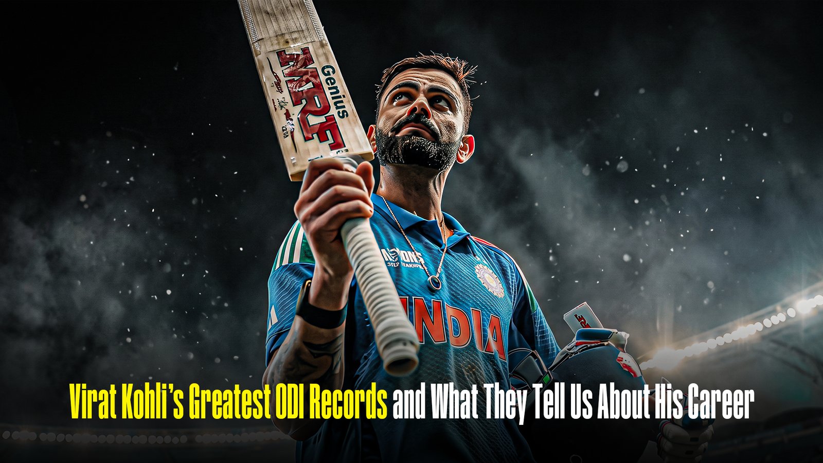 Virat Kohli’s Greatest ODI Records and What They Tell Us About His Career