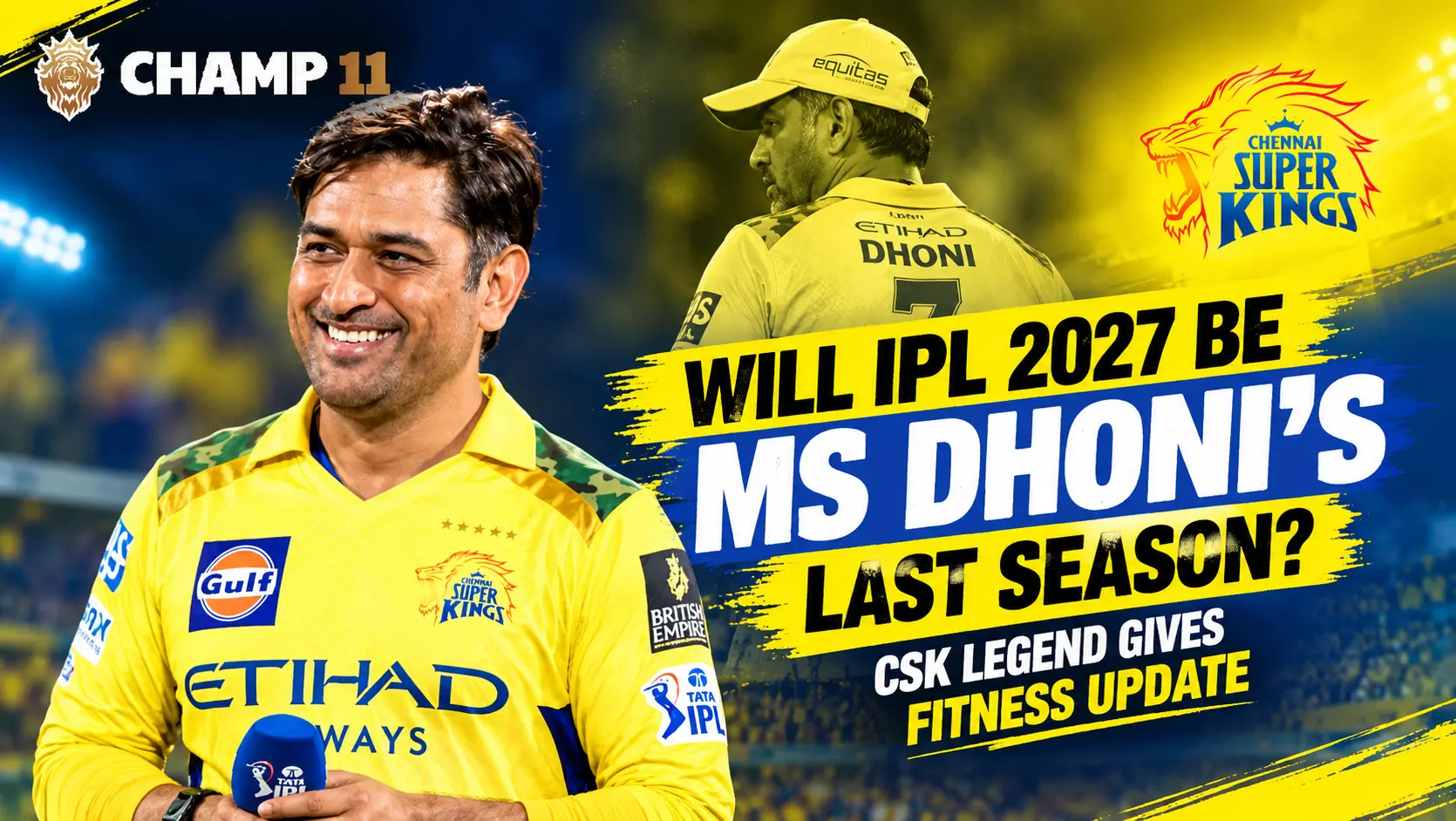 Will IPL 2027 Be MS Dhoni’s Last Season? CSK Legend Gives Fitness Update
