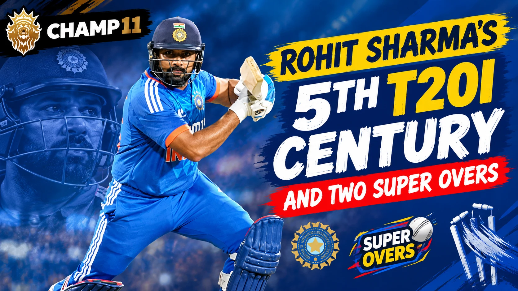 Rohit Sharma’s 5th T20I Century and Two Super Overs: India’s Last Bengaluru Thriller